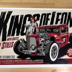Kings Of Leon - 2009 Ken Taylor Poster Sydney, AUS