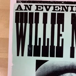 Willie Nelson - 2005 Franks Brothers Poster Smithville, Texas