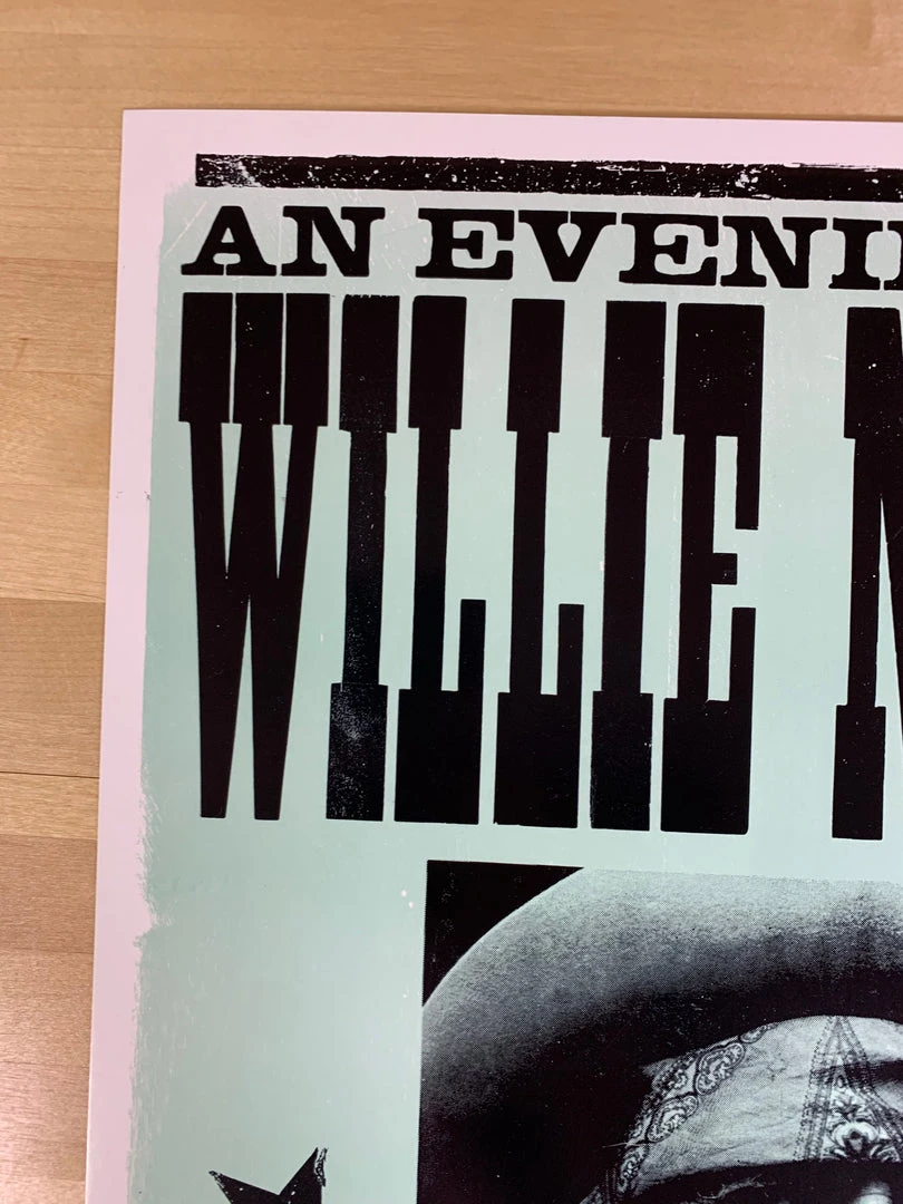 Willie Nelson - 2005 Franks Brothers Poster Smithville, Texas 4 Willie Nelson - 2005 Franks Brothers Poster Smithville, Texas