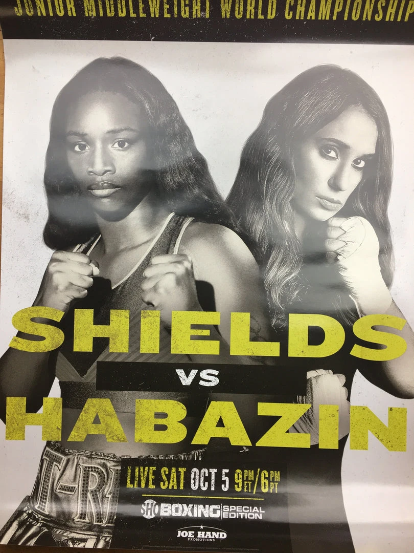 Sold Out Posters Boxing - 2020 Poster Shields Vs Habazin 5 Sold Out Posters Boxing - 2020 Poster Shields Vs Habazin