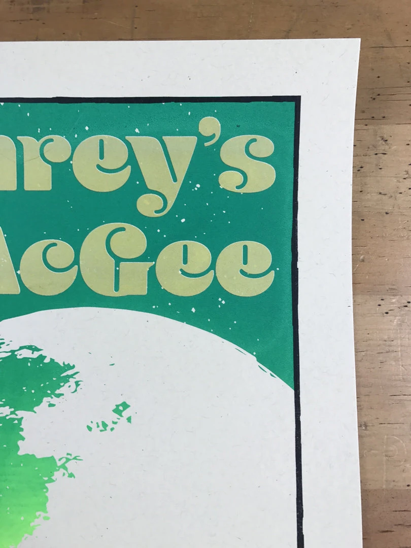 Umphrey's McGee - 2017 T. Shaw Poster St. Augustine, FL 7 Umphrey's McGee - 2017 T. Shaw Poster St. Augustine, FL