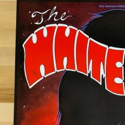 The White Stripes - 2001 J. Shea Poster Fillmore Auditorium San Fran 1st