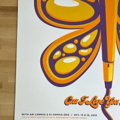 Colorado Lizzo - 2021 Mike Tallman Poster Denver, CO The Fillmore