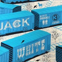 Gig Posters Jack White - 2022 Methane Studios Poster Atlanta, GA N2