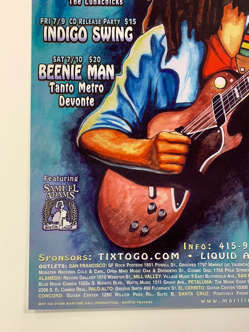 The Artworks MHP 69 Berlin, Go Go's - 1999 Poster Maritime Hall San Fran 1st 8 The Artworks MHP 69 Berlin, Go Go's - 1999 Poster Maritime Hall San Fran 1st