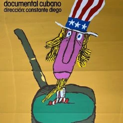 Eduardo Munoz Bachs Con Pura Magia Satisfechos - 1984 Cuban Movie Poster Original Vintage Movie/TV Posters