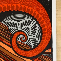 Colorado Widespread Panic - 2008 Jeff Wood Poster Red Rocks Morrison, CO