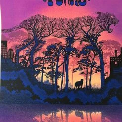 Black Pumas - 2021 EMEK Poster Portland, OR Roseland Theatre Gig Posters