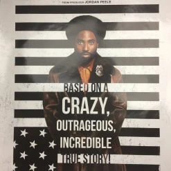 BlacKkKlansman - 2018 Ron Stallworth Poster Signed By Spike Lee