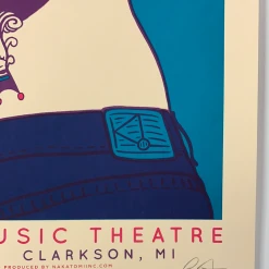 Gig Posters Kings Of Leon - 2017 Dan Grissom Poster Clarkson, MI DTE Energy 12 Gig Posters Kings Of Leon - 2017 Dan Grissom Poster Clarkson, MI DTE Energy