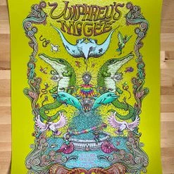 Umphrey's McGee - 2020/2021 Marq Spusta Poster Miami, FL 1st Green