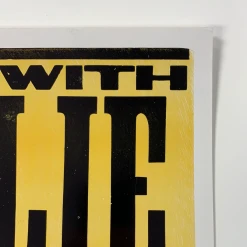 Willie Nelson - 2005 Hatch Show Print 5/1 Poster Pozo, CA Saloon Gig Posters