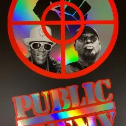 Public Enemy - 2020 Emek Poster Foil NO Date The Terrordome Foil Posters