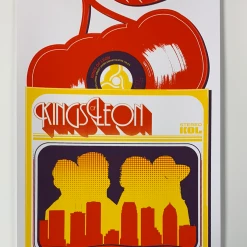 Gig Posters Kings Of Leon - 2017 Jason Malmberg Poster Tampa, FL Midflorida Credit