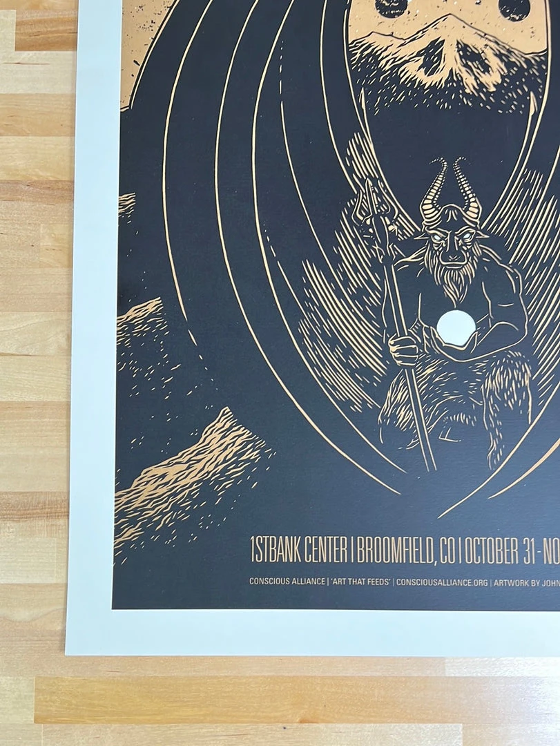 Colorado Widespread Panic - 2014 John Vogl Poster Broomfield, CO N2 8 Colorado Widespread Panic - 2014 John Vogl Poster Broomfield, CO N2