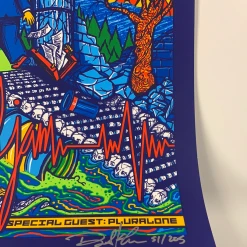 Pearl Jam - 2020 Brad Klausen Poster Nashville, TN S/N Ed Bridgestone Arena Gig Posters