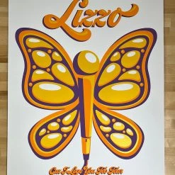 Colorado Lizzo - 2021 Mike Tallman Poster Denver, CO The Fillmore