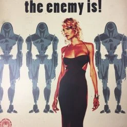 Glen Brogan Never Forget Who The Enemy Is (Battlestar Galactica) - 2008 Adam Levermore-Rich Movie/TV Posters