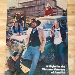 Sold Out Posters Gig Posters Charlie Daniels Band - 1981 Vietnam Veterans Poster Original Vintage