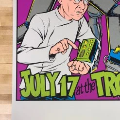 Man Or Astro-Man? - 1996 Chris Coop Poster West Hollywood, CA Troubadour