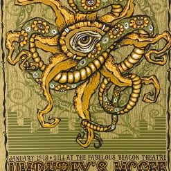 Gig Posters Umphrey's McGee - 2014 Jeff Wood Poster Beacon New York