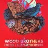 Wood Brothers - 2019 Status Serigraph Poster Red Rocks, Morrison, CO FOIL