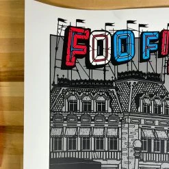 Foo Fighters - 2015 Ames Brothers Bros. Poster Anaheim, CA Gig Posters