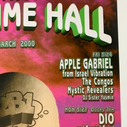 Greg Coiner Gig Posters MHP 87 Lords Of Acid, Flaming Lips - 2000 Poster Maritime Hall San Fran 1st 11 Greg Coiner Gig Posters MHP 87 Lords Of Acid, Flaming Lips - 2000 Poster Maritime Hall San Fran 1st