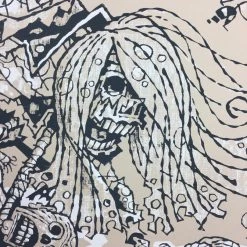 Early Man - 2006 Guy Burwell Poster Seattle, WA Crocodile Cafe Gig Posters