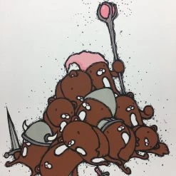 Weak Nerds - 2006 Mike Budai Poster Art Print AP Art Prints