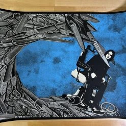 Jack White - 2012 Rob Jones Poster Brixton London, GRB Gig Posters