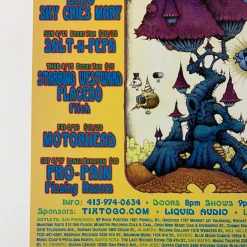 The Artworks MHP 62 April - 1999 Poster Maritime Hall San Fran 1st Gig Posters