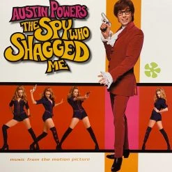 Sold Out Posters Gig Posters Austin Powers The Spy Who Shagged Me - 1999 Original Vinyl Poster Insert 12.25x12.25 Record Art
