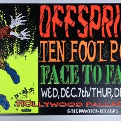 TAZ Offspring - 1994 T.A.Z. Poster Hollywood, CA Palladium 1st Ed Gig Posters