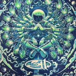 311 - 2022 Miles Tsang Poster Las Vegas, NV Grassroots Green