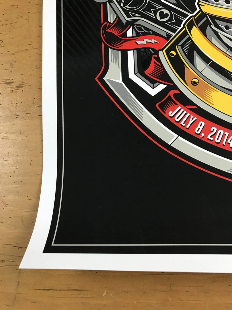 Gig Posters Pearl Jam - 2014 Mark 5 Poster Leeks, UK, First Direct Arena 8 Gig Posters Pearl Jam - 2014 Mark 5 Poster Leeks, UK, First Direct Arena