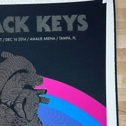 The Silent Giants The Black Keys - 2014 The Silant Giants Poster Tampa Amalie Arena Gig Posters 11 The Silent Giants The Black Keys - 2014 The Silant Giants Poster Tampa Amalie Arena Gig Posters