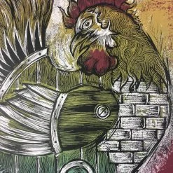 Year Of The Rooster - 2008 Dan Grzeca Poster Art Print 17/50 Art Prints