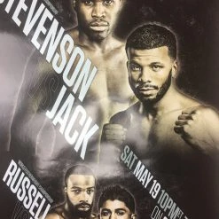 Sold Out Posters Boxing - 2018 Stevenson Vs Jack, Russel Vs Diaz Poster