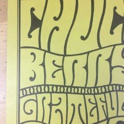 Grateful Dead Chuck Berry - 1967 Wes Wilson Poster San Francisco, CA Fillmore Au 15 Grateful Dead Chuck Berry - 1967 Wes Wilson Poster San Francisco, CA Fillmore Au