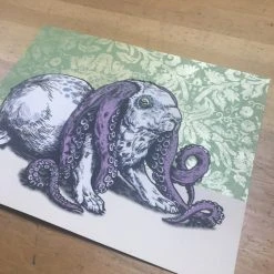 Phineas X Jones Buntacles - 2011 Phineas Jones Poster Art Print Bunny