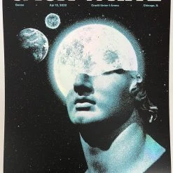 Jack White - 2022 The Silent Giants Poster Chicago, IL Variant