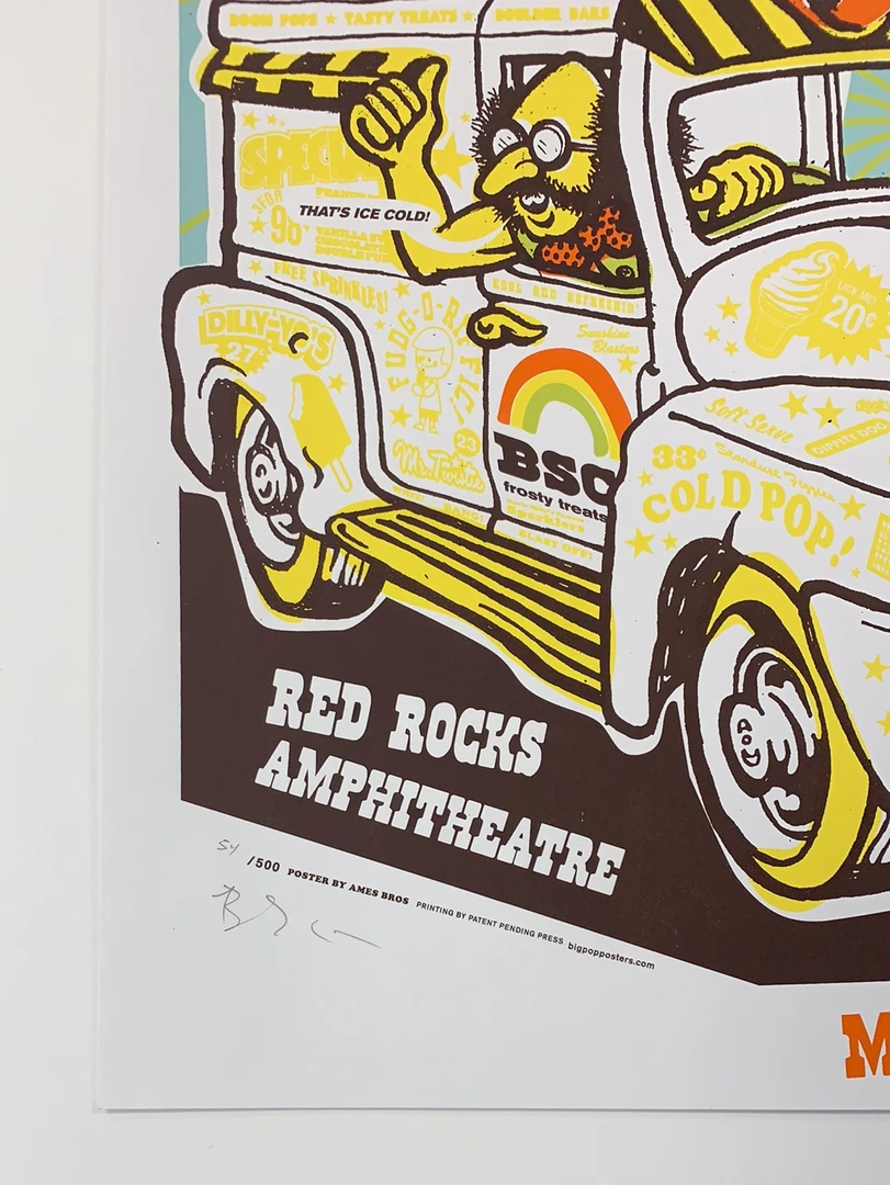 Big Summer Classic - 2005 Ames Brothers Poster Morrison, CO Red Rocks 8 Big Summer Classic - 2005 Ames Brothers Poster Morrison, CO Red Rocks