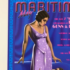 Gig Posters MHP 30 Merle Haggard, Run DMC - 1997 Jim Phillips Poster Maritime Hall San Fran