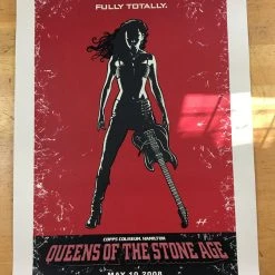 Queens Of The Stone Age - 2008 Justin Hampton Poster Hamilton, ON Copps Coliseum