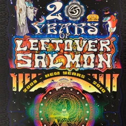 Colorado Leftover Salmon - 2009 - 2010 Rizzi Poster, CO 20th Anniversary