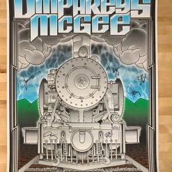 Umphrey's McGee - 2015 John Warner Poster Band Signed Chattanooga, TN