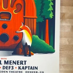 Colorado Late Night Radio - 2021 Mike Tallman Poster Denver, CO S/N