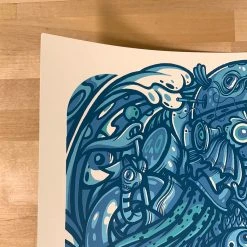 Gig Posters Phish - 2021 Drew Millward Poster LP On LP Waves Ed