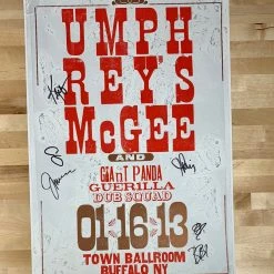 Mohawk Press Gig Posters Umphrey's McGee - 2013 Poster Buffalo, NY Band Signed 48/215 9 Mohawk Press Gig Posters Umphrey's McGee - 2013 Poster Buffalo, NY Band Signed 48/215